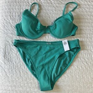 Old Navy Aqua Bikini Set